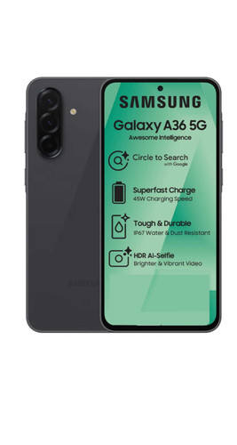 گوشى موبايل Samsung مدل 8) (RAM 5G A36 Galaxy ظرفيت 256GB مشكى )ويتنام(